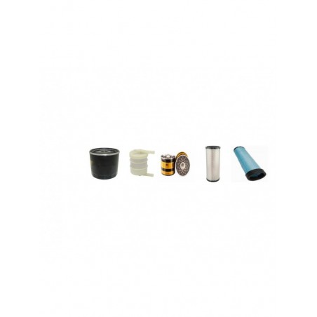 JCB 520-40B Filter Service Kit Air Oil Fuel Filters w/Perkins 404D22 Eng. YR 2011-