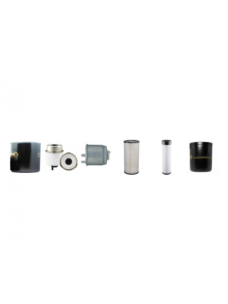 JCB 524/50 W/ 444N2 Eng Telehandler Filter Service Kit 2008-