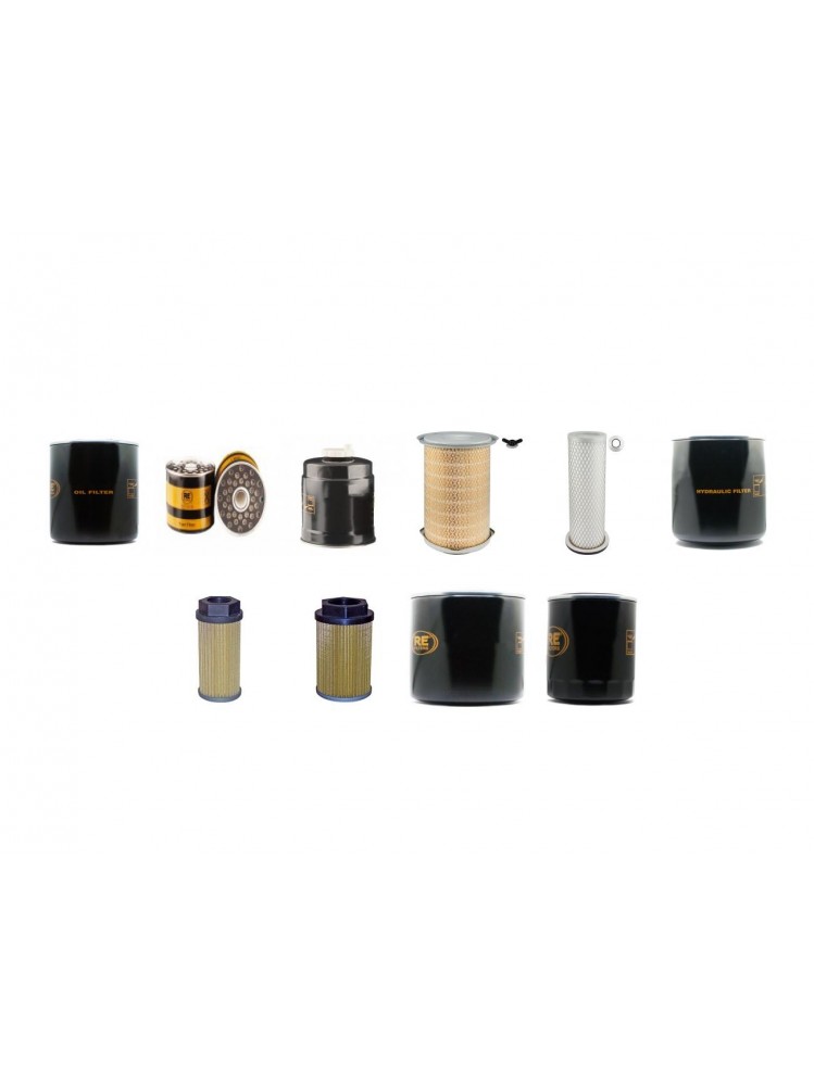 JCB 527-67 Filter Service Kit - turbo