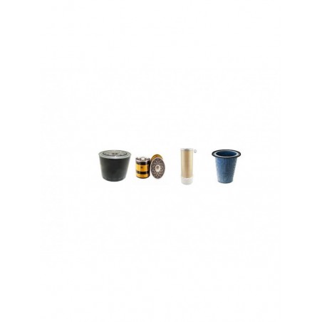 JCB 530B/540B Filter Service Kit Air Oil Fuel Filters w/Perkins LD50143 Eng. 2772240-