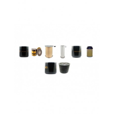 JCB 530-110 Filter Service Kit w/Perkins TURBO AB50304 Eng. SN 561011-567216