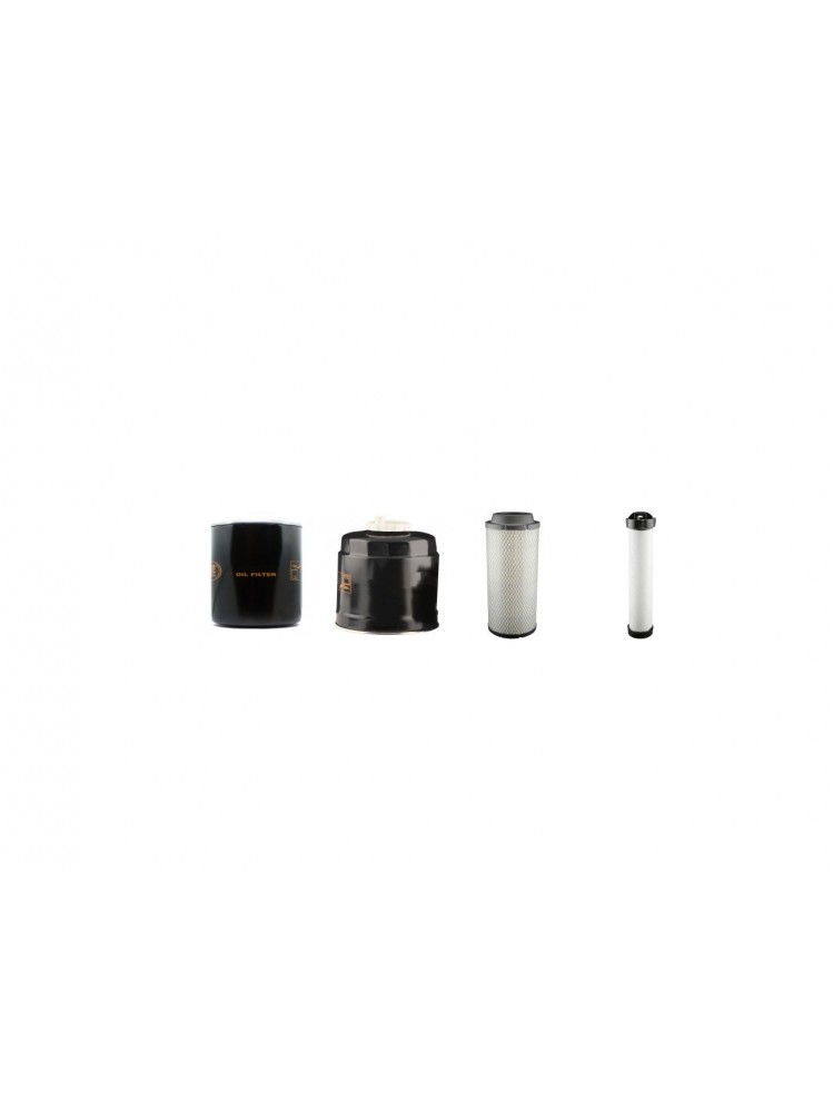 JCB 533-105 Filter Service Kit Air Oil Fuel Filters w/Perkins 2160/2200 Eng.   YR  2005-