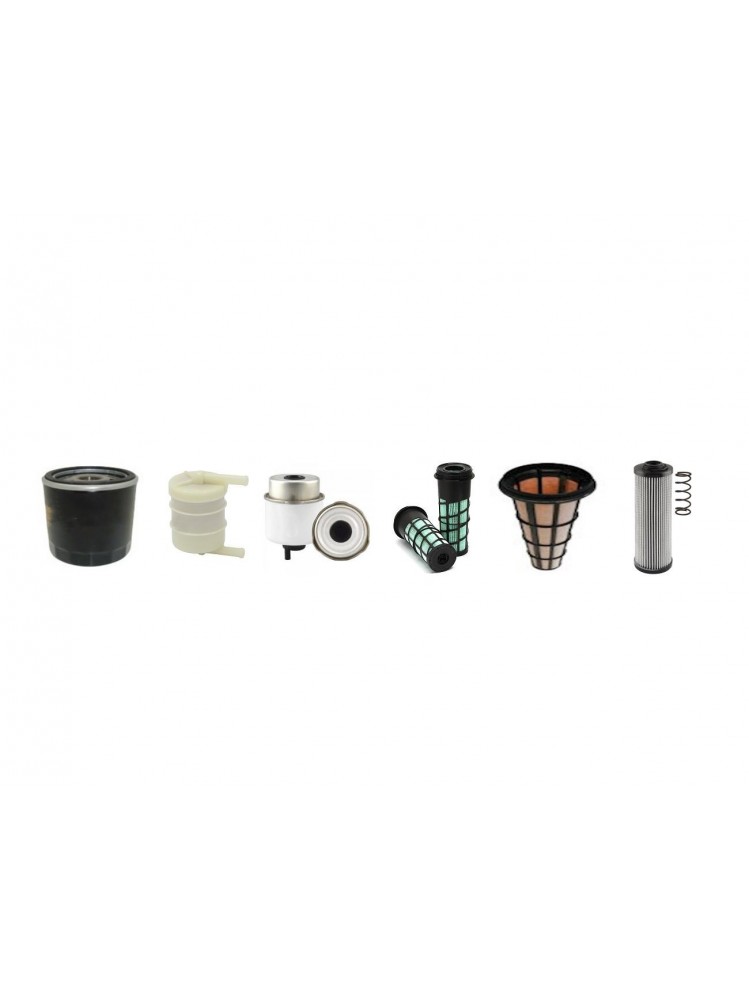 JCB 8025 Filter Service Kit w/Perkins BH3XL2 Eng.   YR  2011-