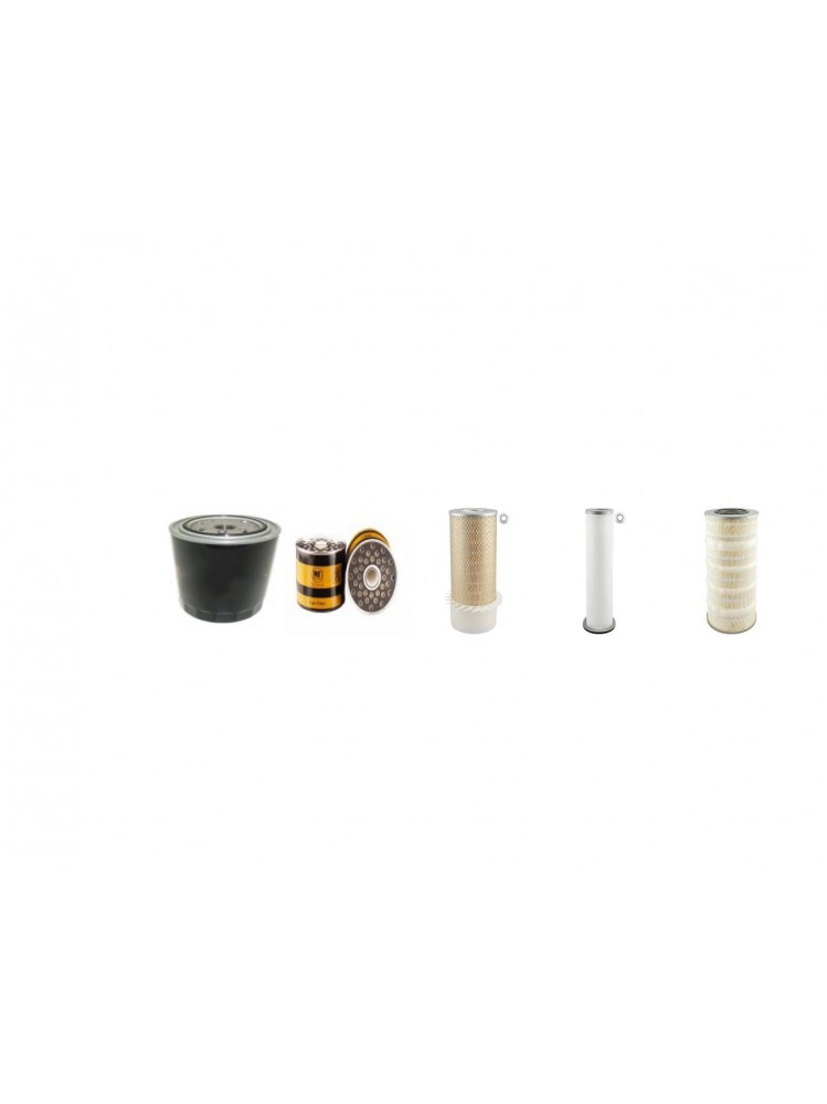 JCB 805 BT Filter Service Kit w/Perkins Lj50079 Eng. SN 200820-201499