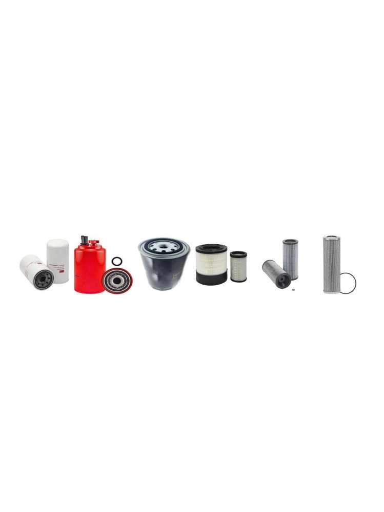 JCB FASTRAC 3230 XTRA Filter Service Kit w/Cummins QSB6.7 Eng. SN  127200-1272499