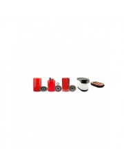JCB FASTRAC 8250 Filter Service Kit Air Oil Fuel Filters w/Cummins QSC Eng. SN  113800-1138660