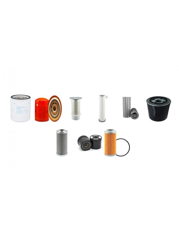 JCB JS130 Filter Service Kit, SN 699394--