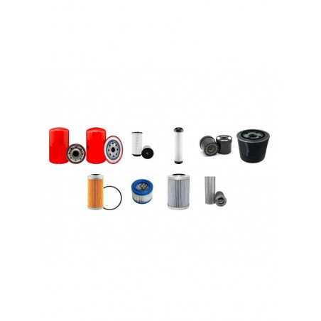 JCB JS130, JS145, JS160, JS180 Filter Kit