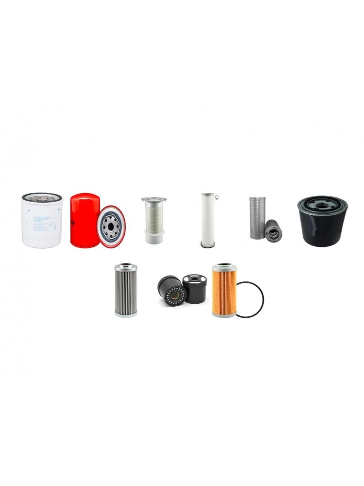 JCB JS130W Filter Kit