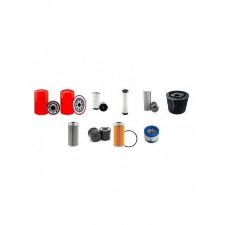 JCB JS145 Filter Service Kit w/Isuzu Eng.