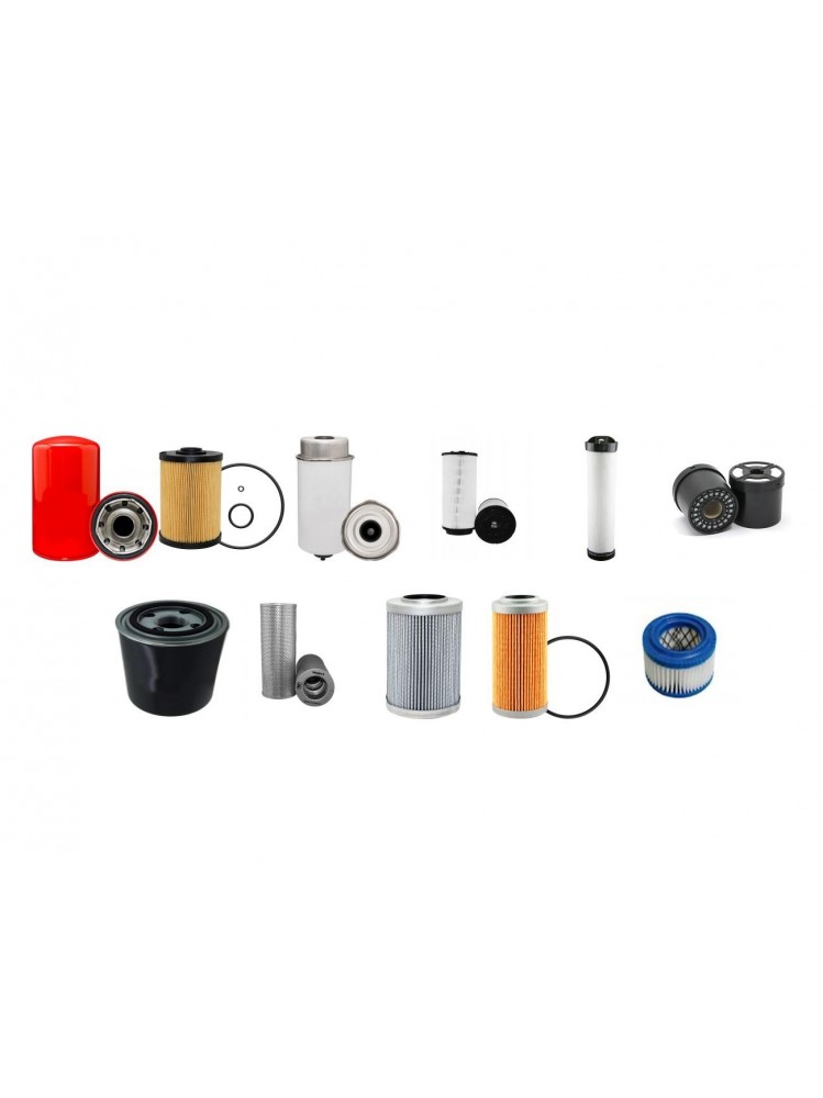 JCB JS160W Filter Kit