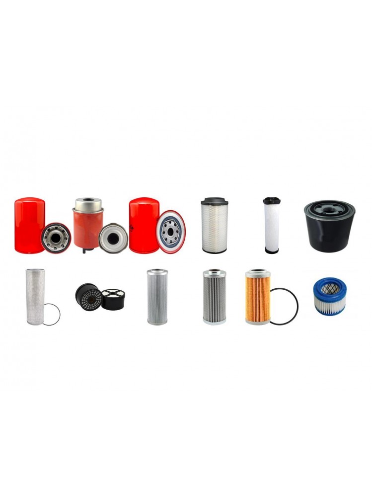 JCB JS200W Filter Kit