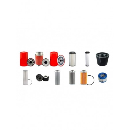 JCB JS200W Filter Service Kit w/Isuzu Eng. 2006-