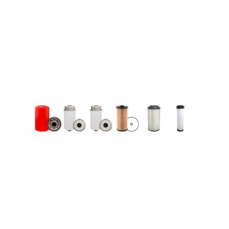 JCB JS220LC Filter Service Kit Air Oil Fuel Filters w/ISUZU 4HKIX Eng. YR 2011-