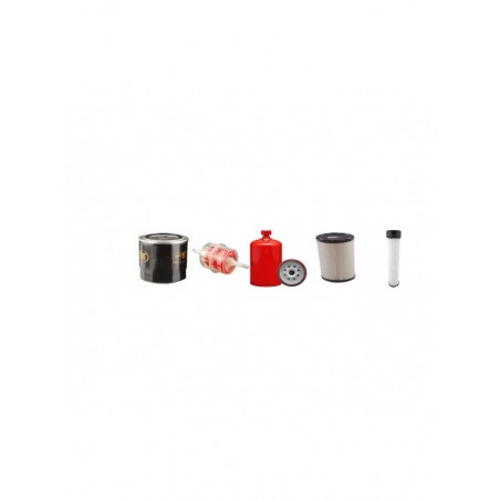 JCB VMT160-80TSC Filter Service Kit Air Oil Fuel Filters w/Kubota D1005 Eng. YR 2013-