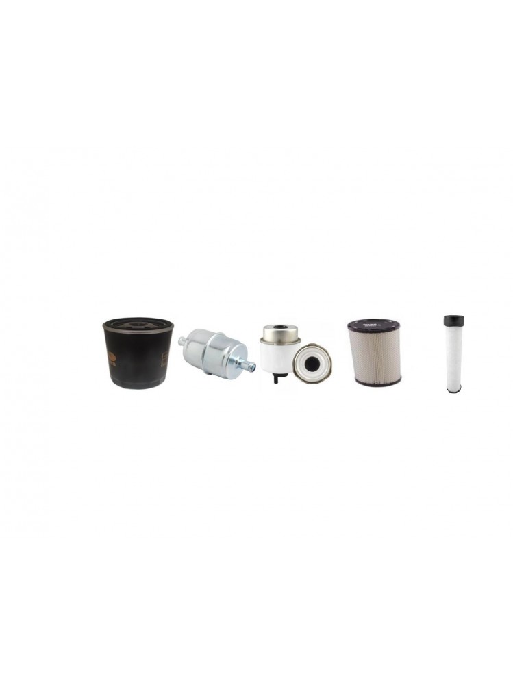 JCB VMT 260-100 Filter Service Kit Air Oil Fuel Filters w/KOHLER KDW1603/G Eng.   YR  2013-