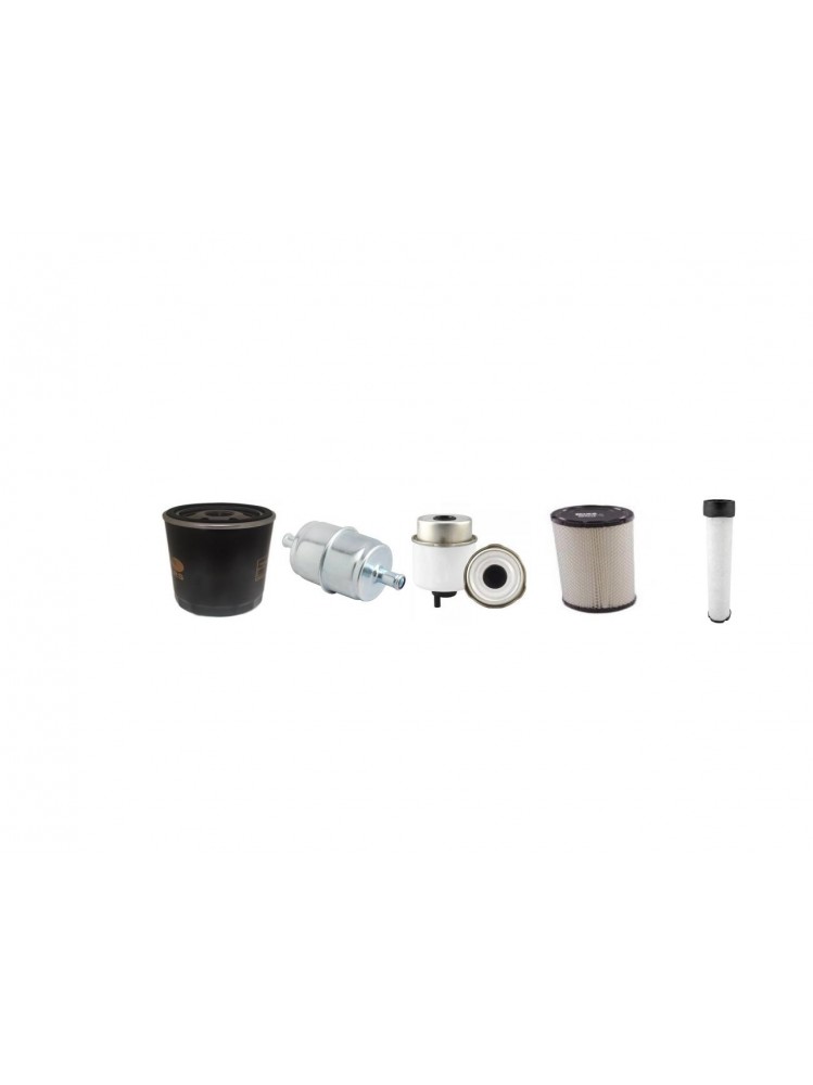 JCB VMT 260-120 Filter Service Kit Air Oil Fuel Filters w/KOHLER KDW1603/G Eng.   YR  2013-