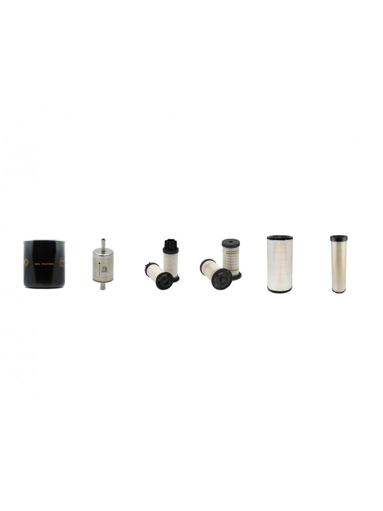 KAISER S 10 Filter Service Kit Air Oil Fuel Filters w/Perkins 1204E-44TA Eng.   YR  2013- 150PS TIER IIIB