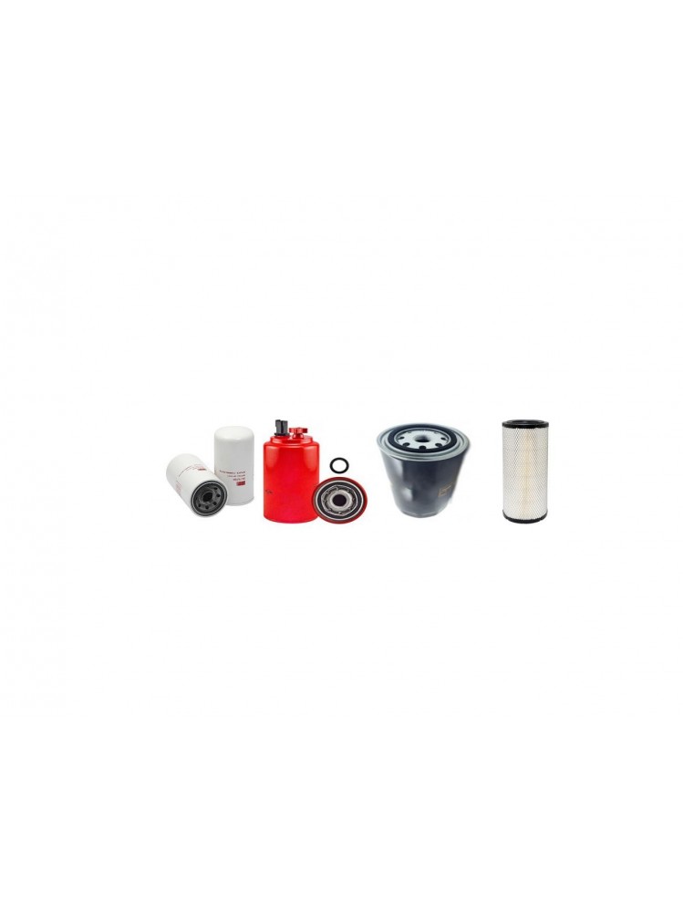 KASSBOHRER PAANA 125 Filter Service Kit Air Oil Fuel Filters w/Cummins QSB4.5 Eng.   YR  2009- 115 CH