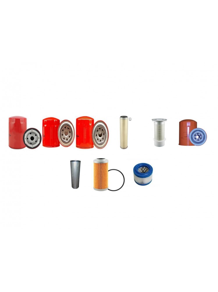 KATO HD 513 MR Filter Service Kit w/MITSUBSHI 4D34T Eng.   YR  2003-