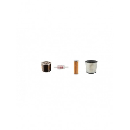 KIOTI CK20 Filter Service Kit Air Oil Fuel Filters w/DAEDONG 3DC2LL927D75 Eng. YR 2004-