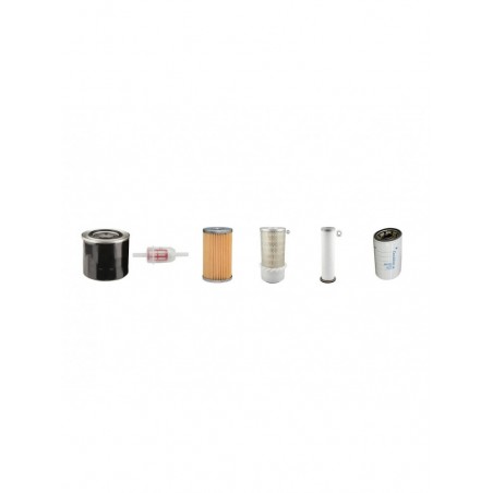 KIOTI DK45 Filter Service Kit w/Daedong 4A200 Eng.