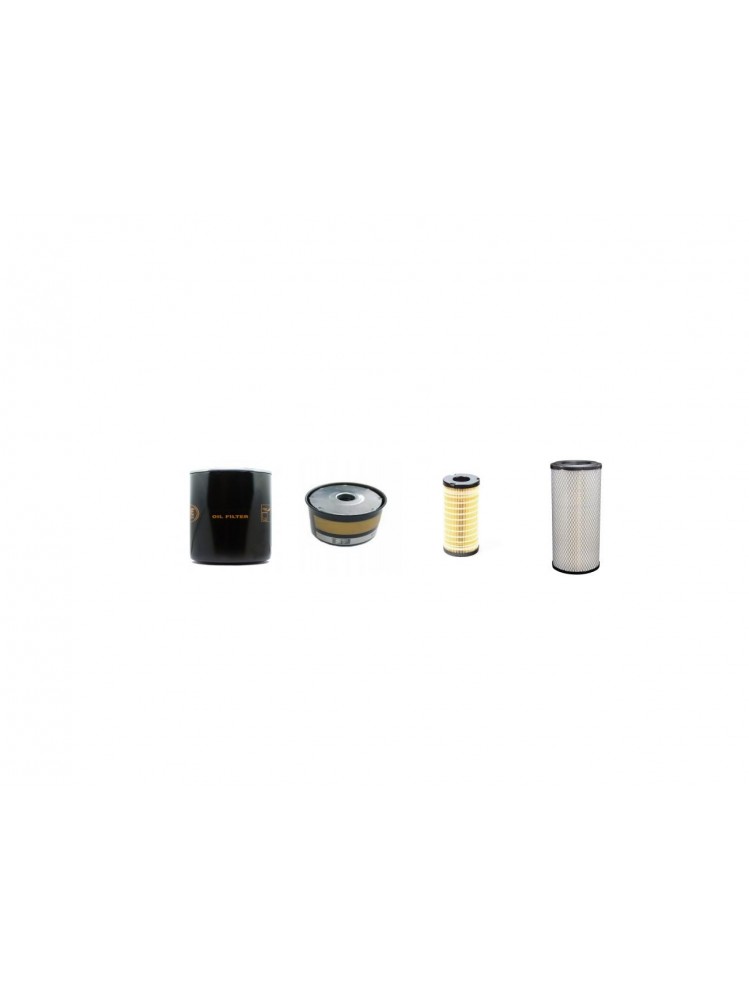 Kioti Tractor  DK751 Filter Service Kit - Air, Oil, Fuel Filters