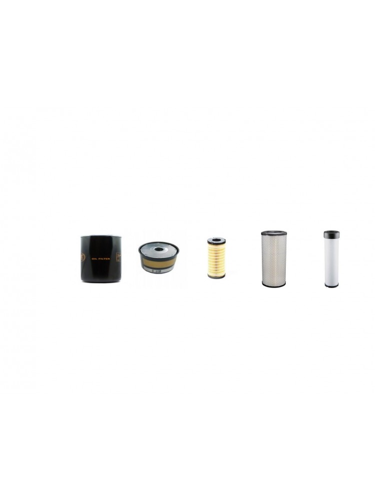 Kioti Tractor  DX9010  Filter Service Kit - Air, Oil, Fuel Filters 2013-