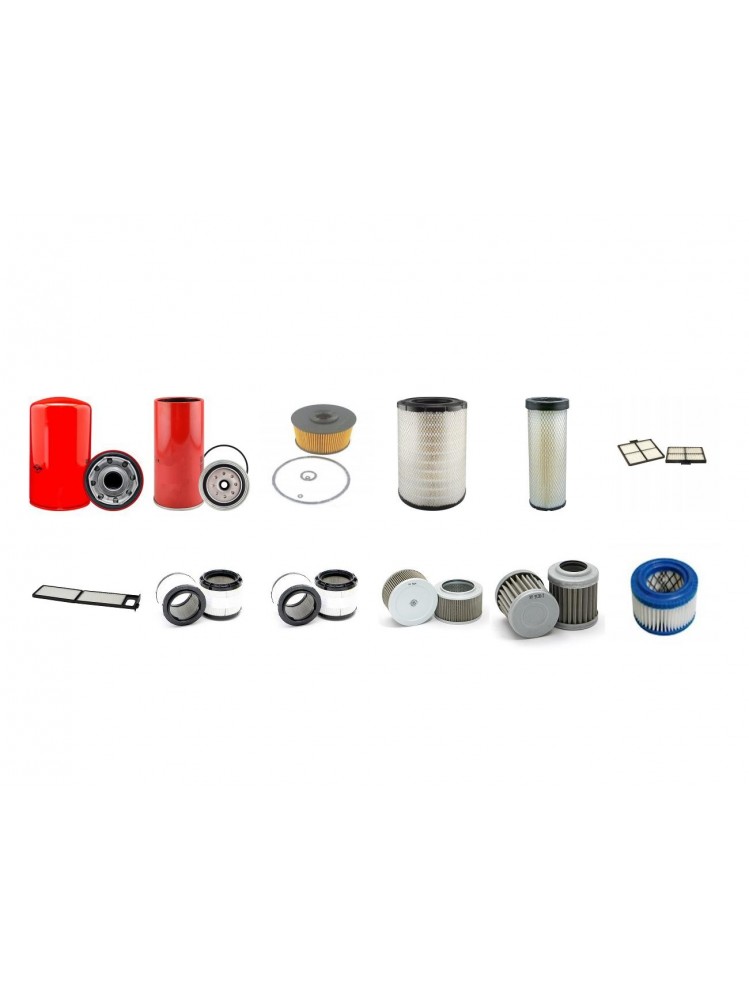 KOBELCO SK 210-9 LC Filter Service Kit w/HINO J05E-TJ Eng.