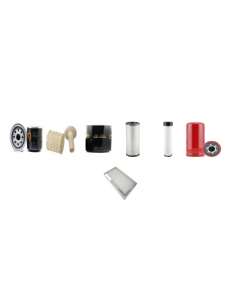 KOMATSU CK 35-1 Filter Service Kit w/KOMATSU S4D98E-2NFE Eng.   YR  2008-