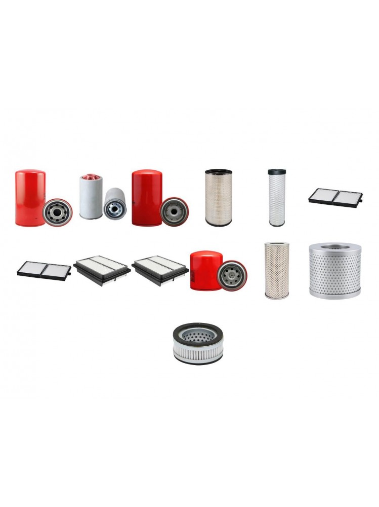 KOMATSU D 61 E/PX 15 Filter Service Kit w/KOMATSU SAA6D107E-1 Eng. SN  B 40688- YR  2007-