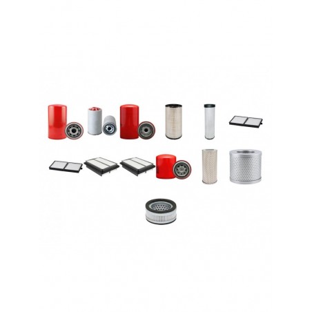 KOMATSU D61E/PX15 Filter Service Kit w/KOMATSU SAA6D107E-1 Eng. SN B 40688- YR 2007-