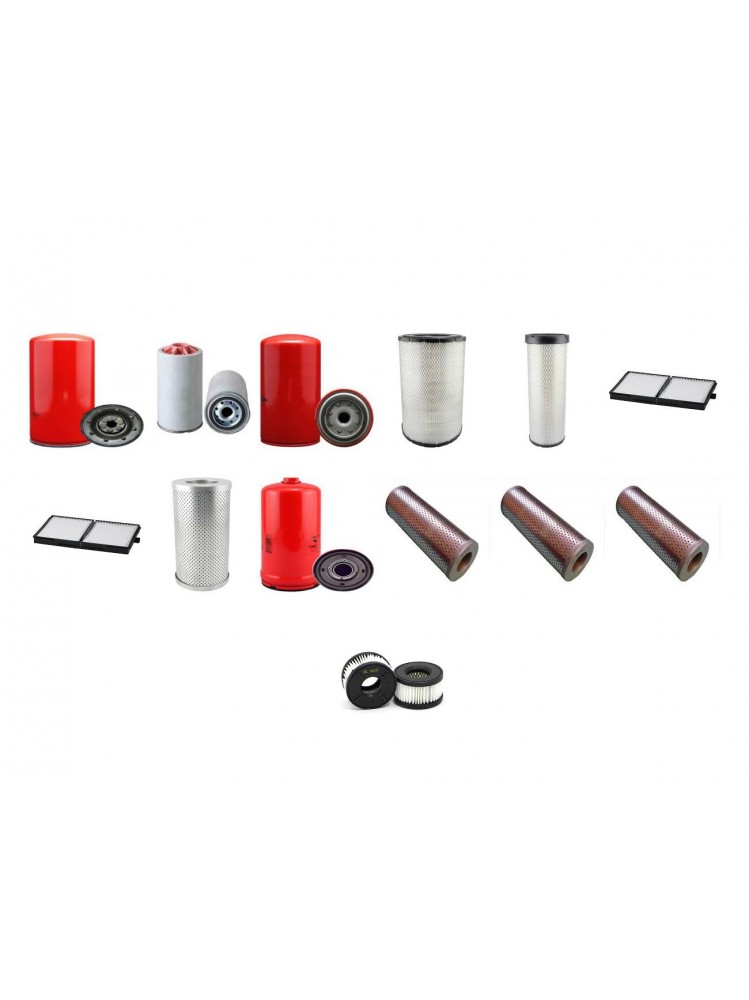 KOMATSU D 65 PX 16 Filter Service Kit w/Komatsu Saa6D-114E3 Eng.