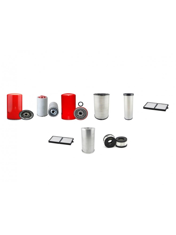 KOMATSU D 65 PX 17 Filter Service Kit w/Komatsu Saa6D-114-E5 Eng. 2012
