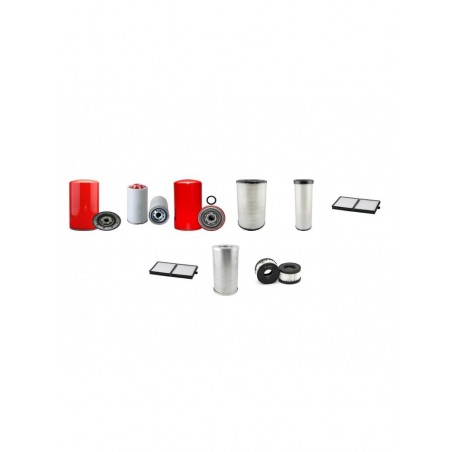 KOMATSU D65PX17 Filter Service Kit w/Komatsu Saa6D-114-E5 Eng. 2012