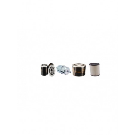 AUSA D100AHAX4 Filter Service Kit Air Oil Fuel Filters w/Kubota D1105 Eng. YR 2006-