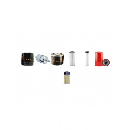 AUSA D250AHG Filter Service Kit withKubota V2403-M-Eu33 Eng