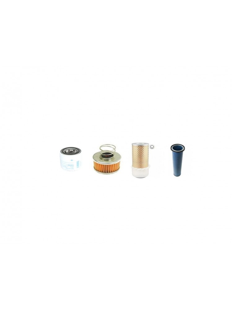 KOMATSU FG 30-8 Filter Service Kit Air Oil Fuel Filters w/Nissan H20 Eng.     140001-
