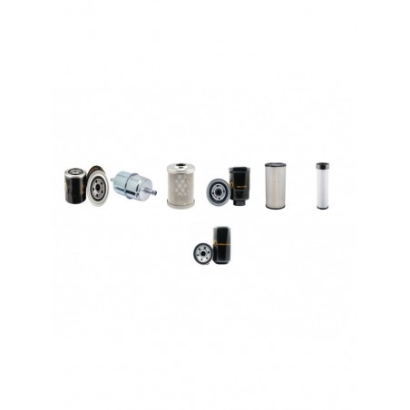 AUSA D700APG Filter Service Kit withKubota V3600T-Eu2 Eng 2012-