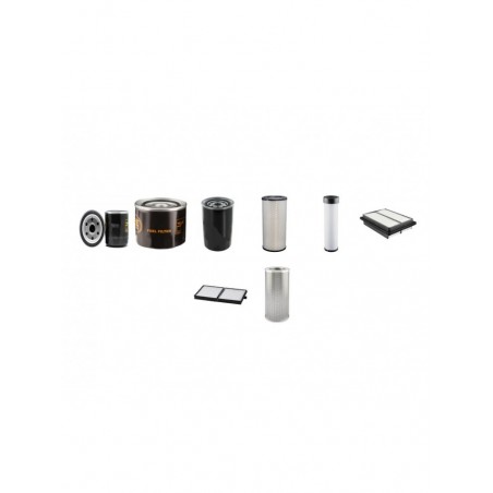 KOMATSU PC130-7K Filter Service Kit w/Komatsu Saa4D95Le3 Eng. SN 70001-2006-