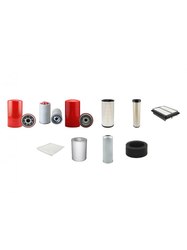 KOMATSU PC 180-7EO LC Filter Service Kit w/KOMATSU  Eng. SN  K45001- YR  2007-