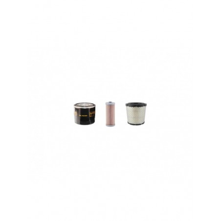 KOMATSU PC 20 MR-1 Filter Service Kit Air Oil Fuel Filters w/KOMATSU 3D74EN3 Eng.