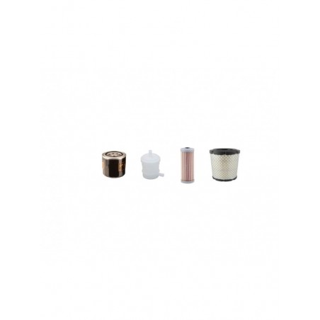 KOMATSU PC20MRX-1 Filter Service Kit Air Oil Fuel Filters w/KOMATSU 3D74E-N3A Eng. SN 10001- YR 2004-
