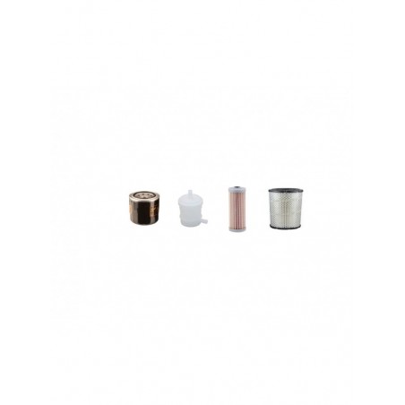 Komatsu PC20R Filter Service Kit - Air, Oil, Fuel Filters After S/N F307091 -
