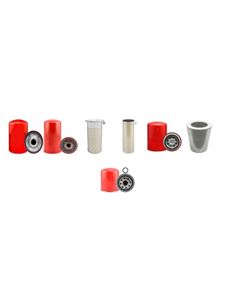 KOMATSU PC 210-3 LC Filter Service Kit w/KOMATSU  Eng.