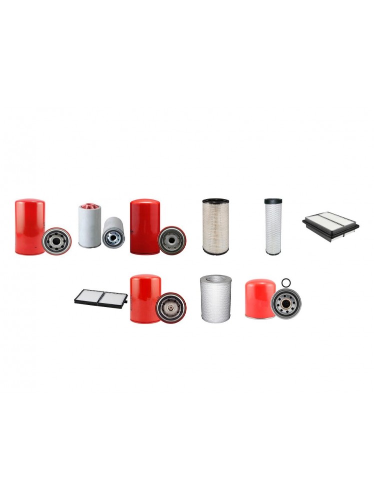 KOMATSU PC 230-8K NHD Filter Service Kit w/KOMATSU SAA6D107E Eng.