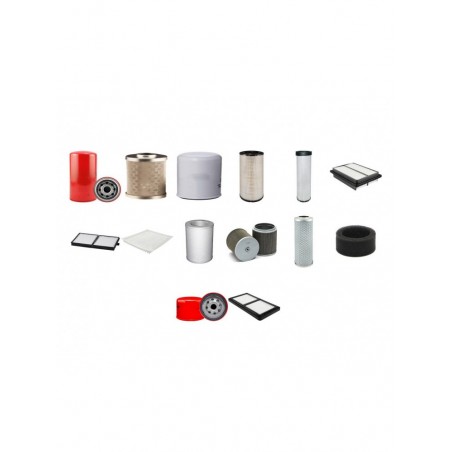 KOMATSU PC240-7LC Filter Service Kit w/KOMATSU Eng. SN K40884-