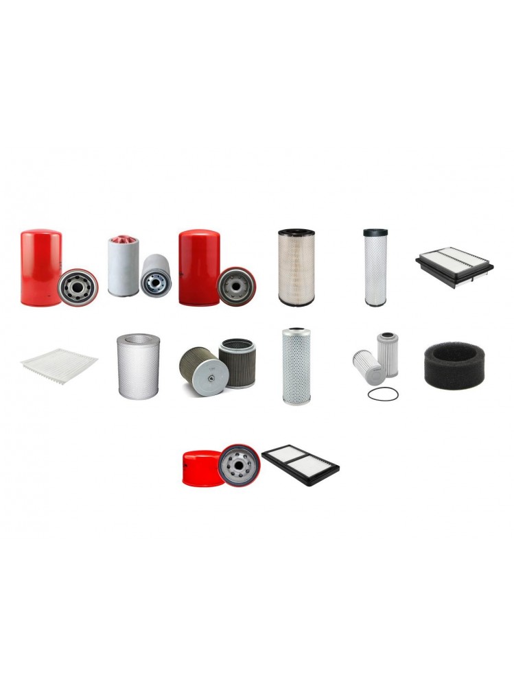 KOMATSU PC 240-8 LC/NCL Filter Service Kit w/KOMATSU SAA6D107E-1CWK Eng. SN  K50001- YR  2006-