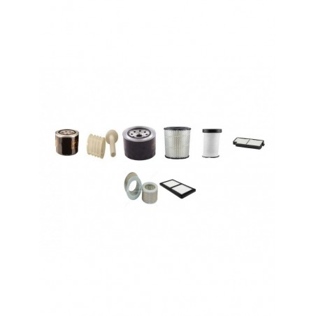 KOMATSU PC30MR-2 Filter Service Kit w/Komatsu 3D84 Eng. SN F00103-2008-