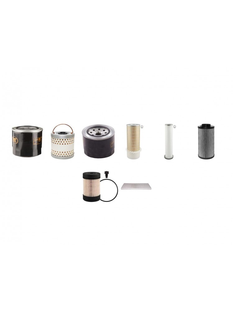 KOMATSU PC 95-1 Filter Service Kit w/KOMATSU 4D106 Eng.